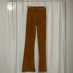 ALO Yoga Dark Tan Corduroy Pants